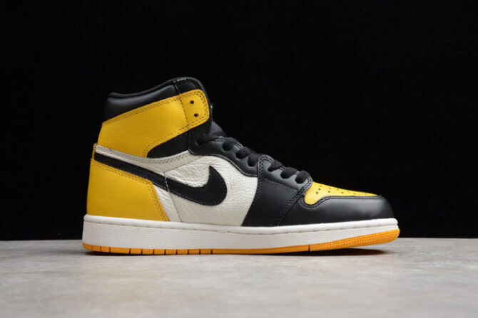 Air Jordan 1 Retro High OG 'Yellow Toe' AR1020-700 - Image 5