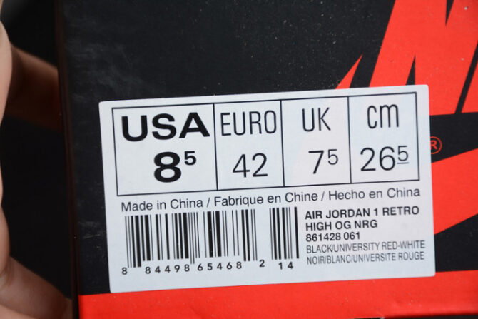 Jordan 1 Retro High Homage To Home 861428-061 - Image 6