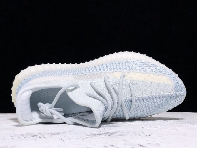 Adidas Yeezy Boost 350 V2 Cloud White (Non-Reflective) FW3043 - Image 3