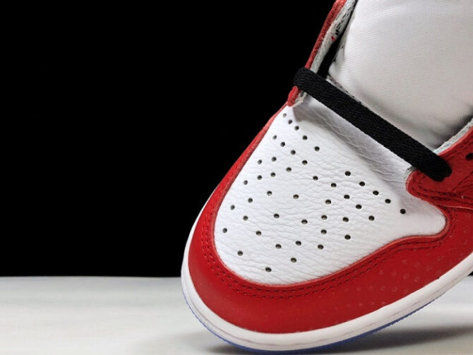 Jordan 1 Retro HIGH OG (Toddler) 'Spiderman' - AQ2665-602 - Image 3