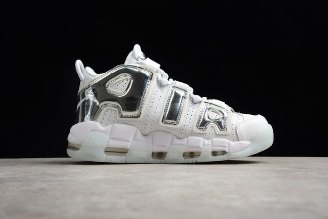 Air More Uptempo Chrome White (W) 917593-100 - Image 7