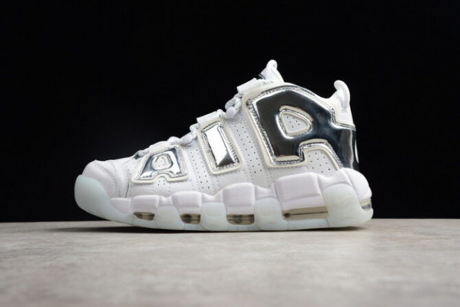 Air More Uptempo Chrome White (W) 917593-100