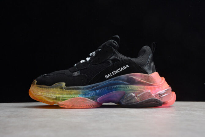 BLCG Sneaker Triple.s.Gomma Black-Rainbow Noir - Image 2