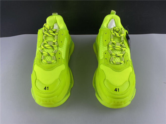 BLCG Sneaker Triple.s.Gomma Fluorescent green 541624 W2FF1 3720 - Image 6