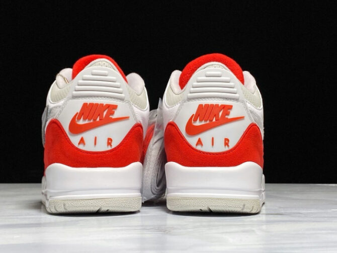 AIR JORDAN 3 RETRO TINKER WHITE UNIVERSITY RED CJ0939-100 - Image 5