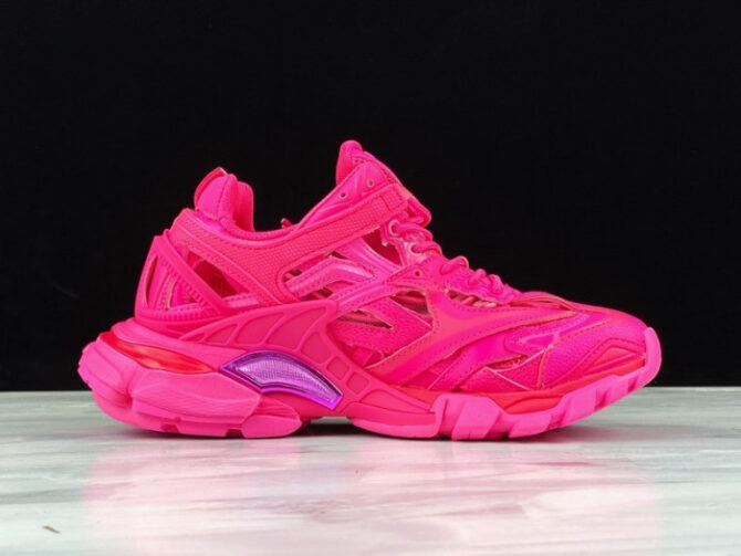 BLCG Sneaker Tess.s.Gomma Fluo Pink 568615 W2FC1 5845 - Image 3