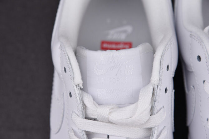 Nike Air Force 1 Low Supreme White CU9225-100 - Image 10