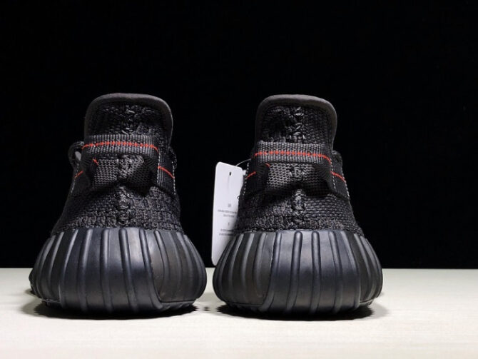 Adidas Mens Yeezy Boost 350 V2 Black FU9006 - Image 7