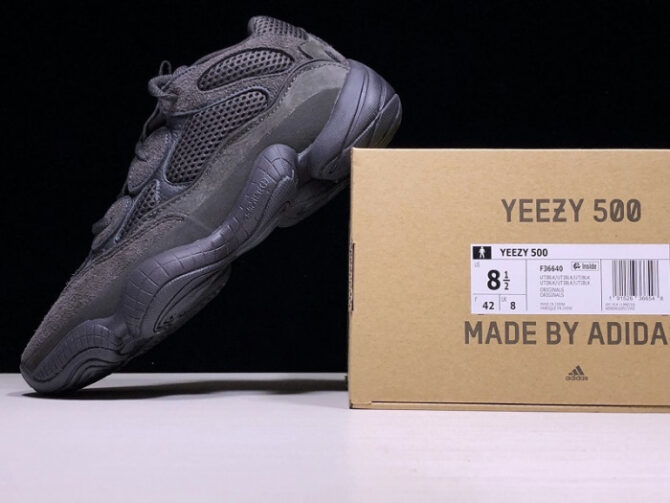 Adidas Yeezy 500 Utility Black F36640 - Image 9