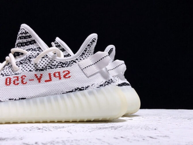 Adidas Yeezy Boost 350 V2 Zebra Black White CP9654 - Image 7