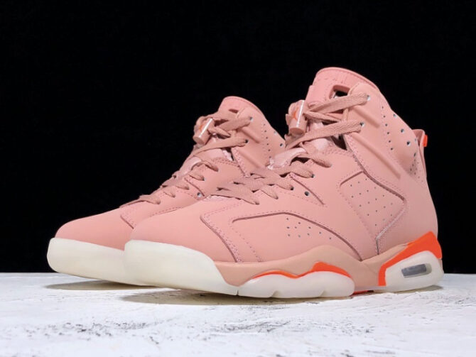 Aleali May x Air Jordan 6 “Millennial Pink” CI0550-600 - Image 8