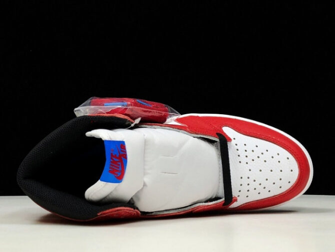 Jordan 1 Retro HIGH OG (Toddler) 'Spiderman' - AQ2665-602 - Image 2