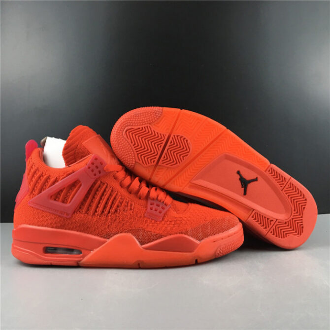 AIR JORDAN 4 FLYKNIT “RED” AQ3559-600 - Image 6