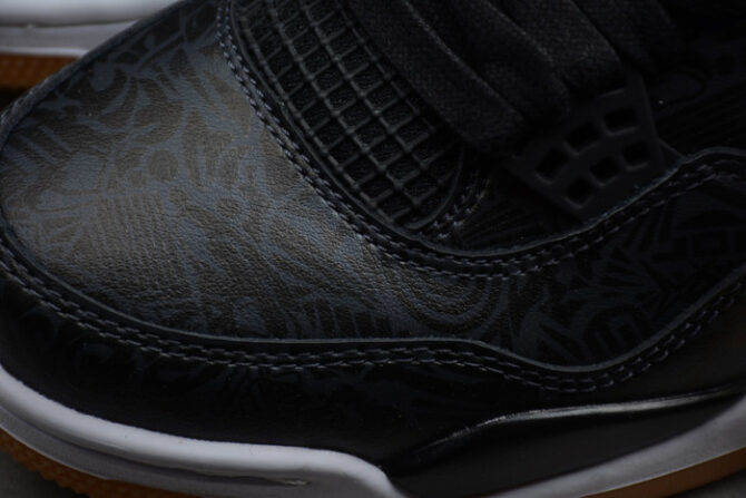 AIR JORDAN 4 RETRO BLACK LASER CI1184-001 - Image 5