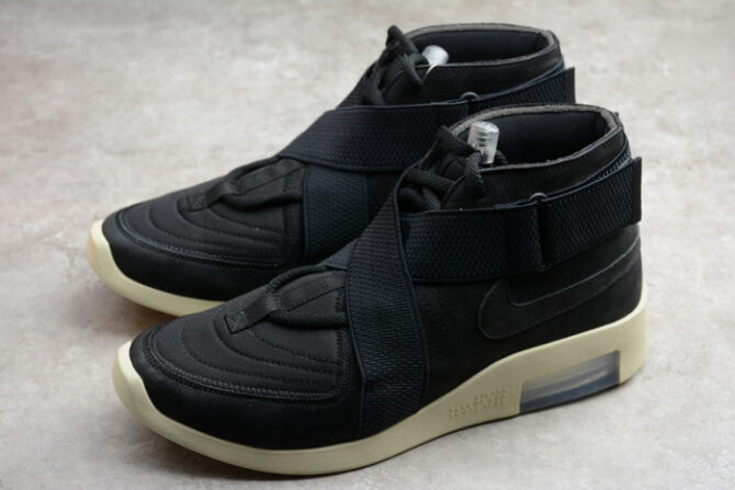 NIKE AIR FEAR OF GOD RAID 180 BLACK AT8087-002 - Image 7