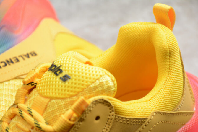 BLCG Sneaker Triple.s.Gomma Colore Jaune-Rainbow Noir - Image 3