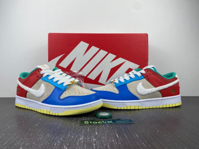 Nike Dunk Low Retro PRM Year of the Rabbit Blue Orange Cream FD4203-111 - Image 6