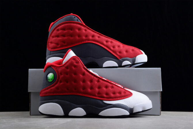 Air Jordan 13 Retro Gym Red Flint Grey DJ5982-600 - Image 4