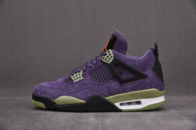 AIR JORDAN 4 RETRO“CANYON PURPLE” AQ9129-500