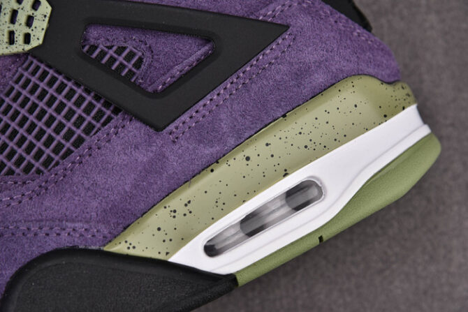 AIR JORDAN 4 RETRO“CANYON PURPLE” AQ9129-500 - Image 6