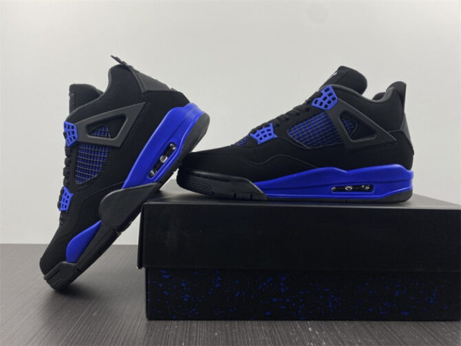 AIR JORDAN 4 RETRO BLUE THUNDER CT8527-018 - Image 8