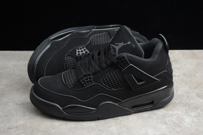 AIR JORDAN 4 RETRO BLACK CAT (2020) CU1110-010 - Image 2